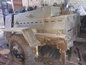 Кухня полевая металлическая на колесах КП-130 (Витебская область, г.Браслав)