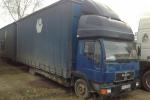 Автомобиль грузовой фургон тентовый MAN 8-224, рег. №AI 6670-2, 1999 г.в. (Витебская область, г.Орша)