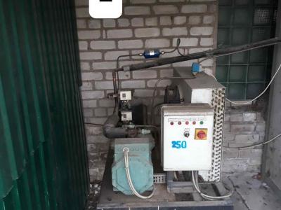 Система охлаждения для морозильной камеры с компрессорной станцией (г.Браслав, ул. Дзержинского, 37А)
