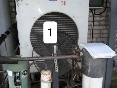 Система охлаждения для холодильной камеры с компрессорной станцией (г.Браслав, ул. Дзержинского, 37А)