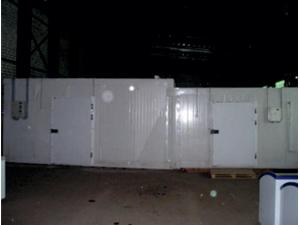Холодильная камера объемом 160 м. куб.