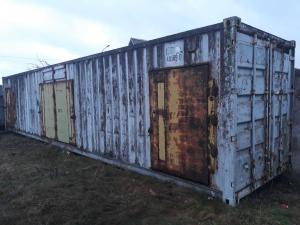 Склад - контейнер морской металлический 40-футовый (12,20 х 2,50 х 2,45м) (Витебская область, г.Браслав)